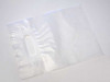 Plastic Carrier Bags Frost 20.3x25.4cm extra strong Patch Handles - PE 45 micron (50 pieces) [H810FT4]