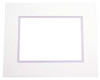 Mount Board Double thick Ivory/Silver 40.6x50.8cm with 27x34.6cm Window (10 pieces) [MD20029]