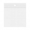Grip Seal Bags with Hang hole 32x32cm PE 50 micron (100 pieces) [2PR12H]