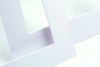 Mount Board White 20.6x27cm Window - Outer size 27.9x35.6cm (10 pieces) [MS20212]