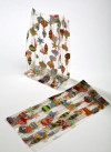 Printed Bags Christmas Ornaments 12.7x7.6x29.2cm with side gusset (100 pieces) [G5ORN]