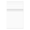 Plastic Bags 31x45.5cm Transparent Peel and Seal (100 pieces) [B1218PC]