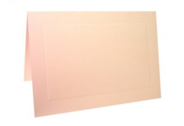 Cards Linen Nature 14x10.8cm (50 pieces) [N221]