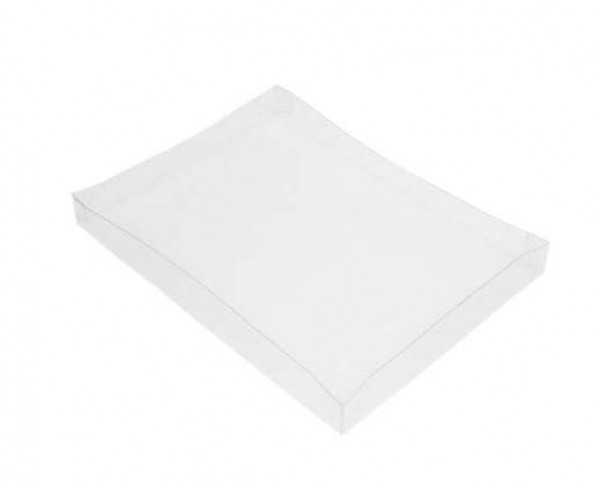 Lid Foldable and crystal Clear 12.5x1.6x17.3cm (25 pieces) [BT2]
