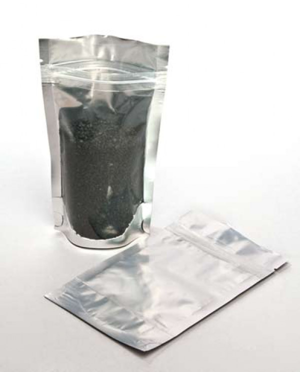Stand Up Pouches Transparent/Silver 14.5x8x23cm | 170 grams (100 pieces) [ZBGS58]