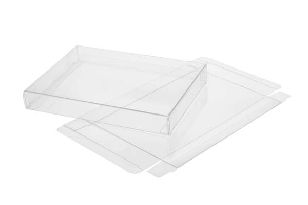 Plastic Gift Boxes 10.8x1.6x15.6cm Crystal Clear (25 pieces) [FPB61]