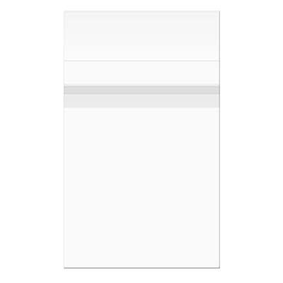 Plastic Bags 10x13.5cm Transparent Peel and Seal (100 pieces) [B3H5PC]