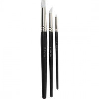 Artist Line Brush, size 2+6+10 mm, 3 pcs [HOB-100274]