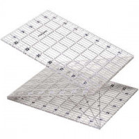 Folding Ruler, L: 20.3-60.9 cm, W: 15.2 cm, 1 pc, transparent [HOB-1023902]