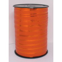 Curling Ribbon Glossy/Matt Finish Orange 10mm x 225 mtr (1 roll) [HV-PLG10OR]