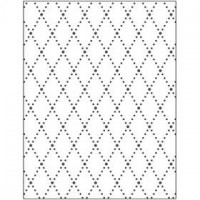 Embossing Folder, size 11x14 cm, thickness 2 mm, 1 pc [HOB-11771]