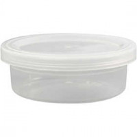 Plastic Tub with Lid, H: 24 mm, D: 68 mm, 20 pcs [HOB-13171]