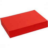 Creative Paper, A4 210x297 mm, 80 g, 500 sheets, red [HOB-20410]