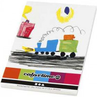 Drawing Paper Pad, A4 210x297 mm, 120 g, 50 sheets, white [HOB-22120]
