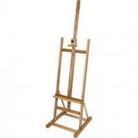 Studio Easel, H: 247 cm, weight 9 kg, 1 pc, beech [HOB-22179]