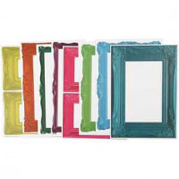 Frames, sheet 26.2x18.5 cm, 16 mixed sheets, bold colours [HOB-23327]