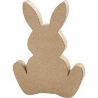 Bunny, H: 25 cm, depth 2.5 cm, 1 pc [HOB-26517]