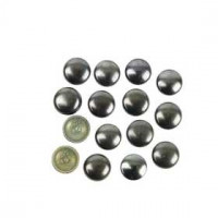 Mini Glass beads assortment, size 0.6-0.8+1.5-2+3 mm, 3 tubs, gold [HOB-28387]