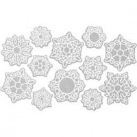 Foam Stickers, size 25-35 mm, sheet 9x14 cm, 1 sheet, white [HOB-28421]