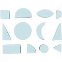 Foam Stamps, size 15-30 mm, H: 25 mm, 12 pcs [HOB-28579]