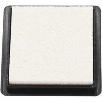 Ink Pad, size 40x40 mm, 1 pc, white [HOB-29968]
