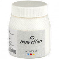 3D Snow Effect, 250 ml, white [HOB-31742]