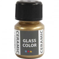Glass Ceramic Paint, 35 ml, gold [HOB-33366]
