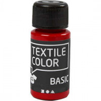 Textile Color Paint, 50 ml, red [HOB-34202]