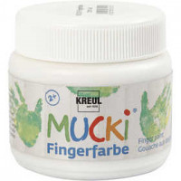 Finger Paint, 150 ml, white [HOB-34758]