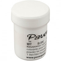 Pavercolor, 40 ml, white [HOB-39307]