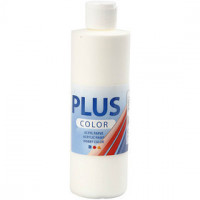 Plus Color Craft Paint, 250 ml, off white [HOB-39437]