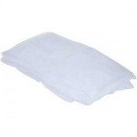 Tulle, W: 140 cm, 5 m, white [HOB-44608]