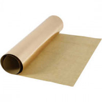 Faux Leather Paper, W: 49 cm, 350 g/m2, 1 m, rose gold [HOB-498949]