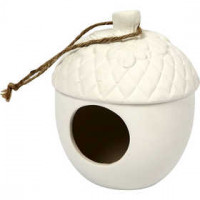 Bird House, size 14x11 cm, hole size 5 cm, 10 pcs [HOB-50514]