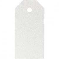 Manila Tags, size 5x10 cm, 300 g, 15 pcs, white [HOB-51001]