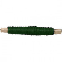 Florist Wire, thickness 0.5 mm, 10x50 m, green [HOB-51726]