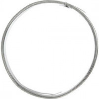 Aluminium Wire, W: 15 mm, thickness 0.5 mm, 2 m, silver [HOB-518335]