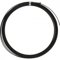 Aluminium Wire, W: 3.5 mm, thickness 0.5 mm, 4,5 m, black [HOB-518341]