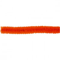 Pipe Cleaners, thickness 6 mm, L: 30 cm, 50 pcs, orange [HOB-52090]