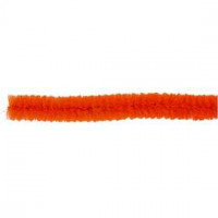 Pipe Cleaners, thickness 9 mm, L: 30 cm, 25 pcs, orange [HOB-52096]