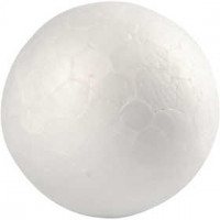 Polystyrene Balls, D: 2 cm, 20 pcs, white [HOB-54300]