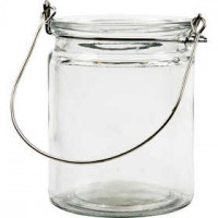 Lantern, H: 10 cm, D: 7.6 cm, 12 pcs [HOB-55840]