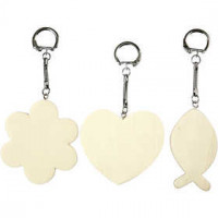 Keyhanger, size 6-7 cm, thickness 3 mm, 3 pcs [HOB-576841]