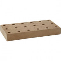Pen stand, size 20x10x2.5 cm, 1 pc, MDF [HOB-57823]