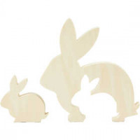 2in1 Figure, H: 5+10.5 cm, W: 5+10 cm, 1 set, plywood [HOB-57900]