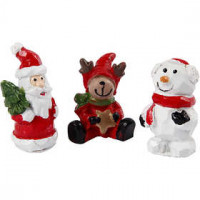 Small Figures, H: 35 mm, L: 10 mm, 3 pcs [HOB-69840]