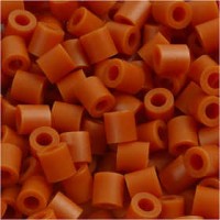 Fuse Beads, size medium mm, size 5x5 mm, 1100 pcs, redbrown (32254) [HOB-751050]