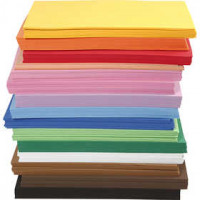 EVA Foam Sheets, A4 21x30 cm, thickness 2 mm, 15x10 sheets [HOB-79058]