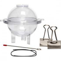 Candle Mould, D: 80 mm, wick size 21, 1 pc [HOB-79230]