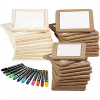 Table Coasters, 30 pcs, 1 set, asstd. colours [HOB-99416]
